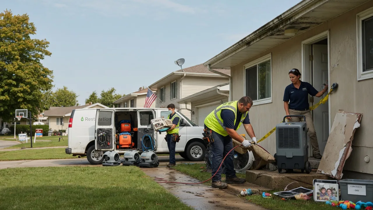 Water Damage Restoration in Camp Dennison, OH near me